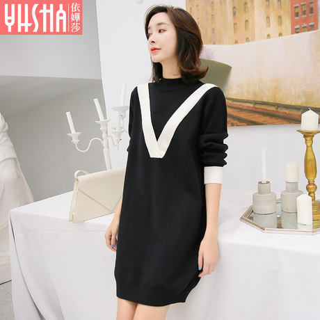 依嬅莎2018年冬季新款毛衣YD18MYL6447商品大图