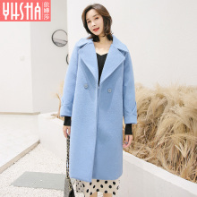 依嬅莎2018年冬季新款毛呢外套YD18MNZ6496图片