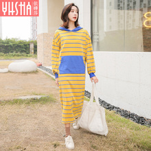 依嬅莎2018冬季女装连衣裙图片