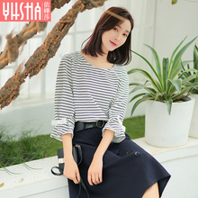 依嬅莎2018年春季新款T恤YC18TX5497图片