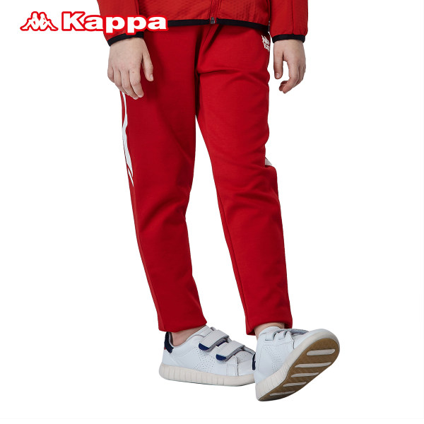 Kappa kids童装女儿童针织长裤运动裤|K06H2AK28