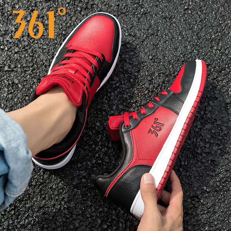 361 sneakers men's skates 2019 winter new 361 degree brand authentic Air Force One skateboard casual men's shoes