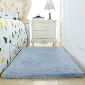 加厚羊羔绒客厅地毯现代简约卧室满铺茶几沙发榻榻米床边飘窗地毯