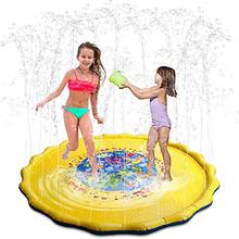 and Mat Shallow Sprinkle Kids Play Water Splash HENCE Toddle