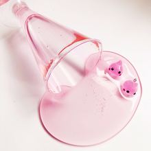 包邮 泥巴王史莱姆水蜜桃沙冰果酱起泡胶越玩越大透太水晶泥成品