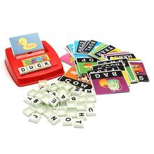 Puzzle Spelling Picture Game Learning Word English Children