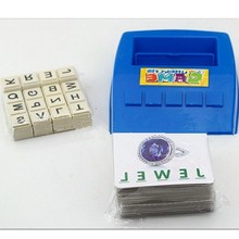 Puzzle Spelling Picture Game Learning Word English Children