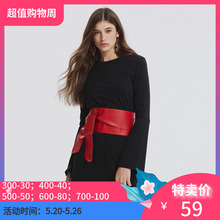 ochirly欧时力中长款 特卖周59元 棉质连衣裙1JY3089920