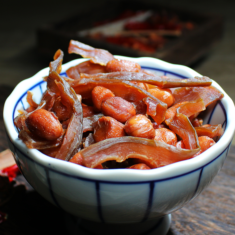 【活动价】24年新货宅十堂甜笋干花生德清莫干山笋豆手工农家临安笋丝干竹笋