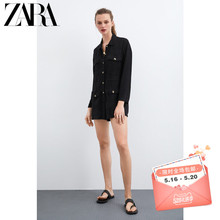 06929002800 女装 新款 口袋饰连体裤 TRF ZARA