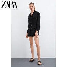 ZARA 新款 TRF 女装 口袋饰连体裤 06929002800