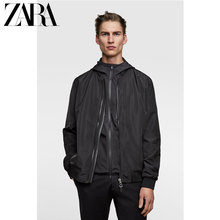 ZARA 新款 男装 拼接飞行员夹克外套 00706550800