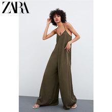 ZARA 新款 TRF 女装 长款垂性连体裤 02389022505