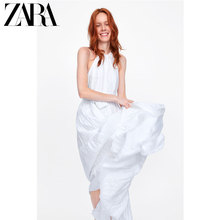 女装 02775580250 亚麻长裙半身裙 新款 ZARA