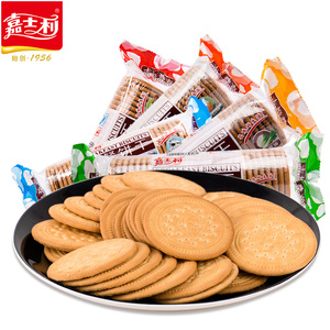 嘉士利营养美味红枣牛奶早餐饼干167g