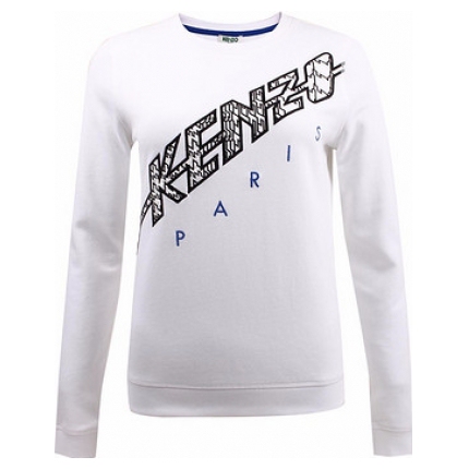 Kenzo女士LOGO棉质长袖卫衣-SS商品大图