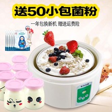 送爱淘米熊多功能熊酸奶机大容量宿舍家用全自动迷你自制玻璃分杯