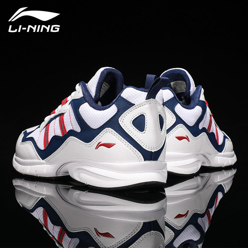 Li Ning Men's Running Shoes 2019 New Autumn Vintage Breathable Autumn and Winter Men's Ultra Light V8 Japanese Series Sports Shoes