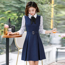 秋冬职业装女装套裙幼儿园教师工作服珠宝店前台导购制服酒店工装图片