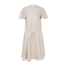 Valentino/华伦天奴VA3VAGH03NY奢品女士桑蚕丝连衣裙18年春夏款图片
