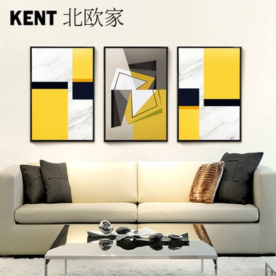 色块简约抽象装饰画品牌排行