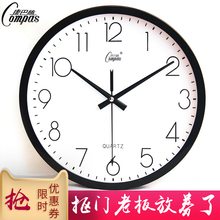 挂钟创意钟客厅时钟大挂表静音简约壁钟 康巴丝石英钟现代钟表个性