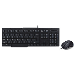 力胜KB2202键盘鼠标套装游戏办公商务家用USB有线台式机电脑LOL