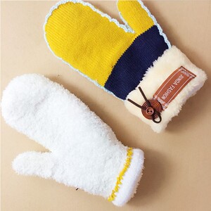 户外骑车加厚加绒手套