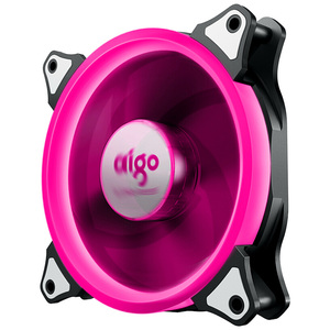 爱国者极光台式主机电脑机箱风扇12cm日食RGB变色led静音散热12v