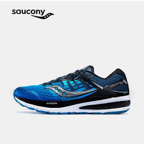 Saucony圣康尼TRIUMPH ISO 2缓冲避震跑鞋运动男子跑步鞋S20290-B