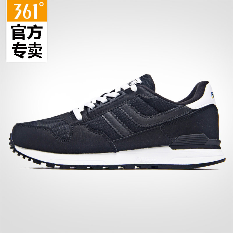 361 degree women's shoes, sports shoes, winter anti-skid and wear-resistant vintage running shoes, 361 women's casual student running shoes, Y