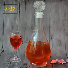 无铅玻璃大号红酒瓶子空瓶醒酒器密封储酒器葡萄酒洋酒密封瓶酒坛