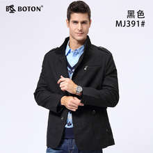 波顿BOTON 男式商务毛呢大衣夹克 MJ391