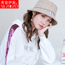 秋装卫衣2018新款女长袖韩版宽松慵懒风薄款连帽ulzzang外套女装图片