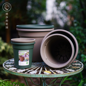 塔莎的花园二代加仑盆塑料花盆简约大号特大号绿萝室内加仑盆
