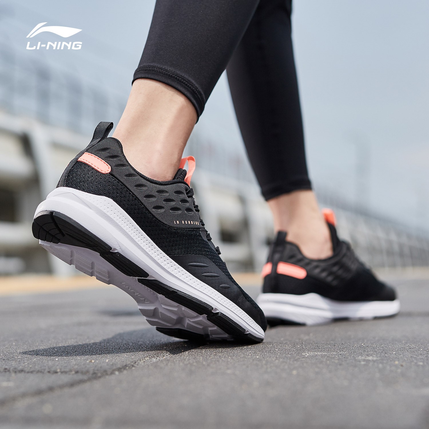 Li Ning Running Shoes Women's Shoe 2019 New Yufeng Women's Low Top Sports Shoe ARHP186