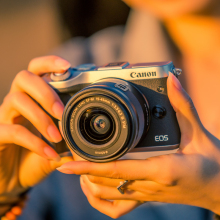 Canon/佳能M6(15-45) 蚂蚁摄影高清旅游数码eos m6 微单相机 佳能vlog自拍美颜微单相机 入门级女