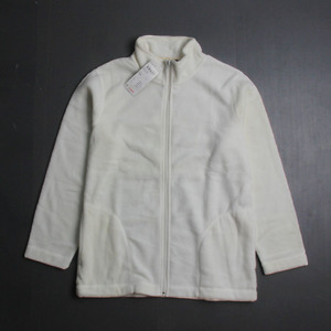 白色特价舒适摇粒绒休闲抓绒衣宽松大码男女卫衣拉链外套可打底