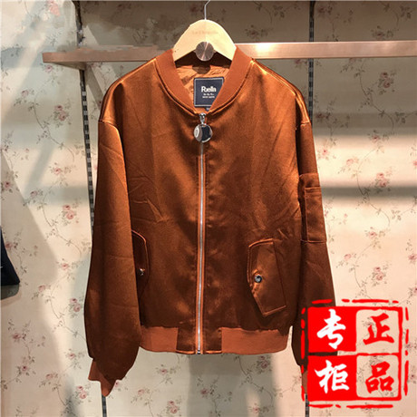 拉夏贝尔春装韩版学生百搭长袖短款棒球服休闲夹克外套20011708商品大图