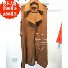 专柜正品拉夏贝尔旗下莫丽菲尔2018夏装背心马甲风衣70009720-399图片