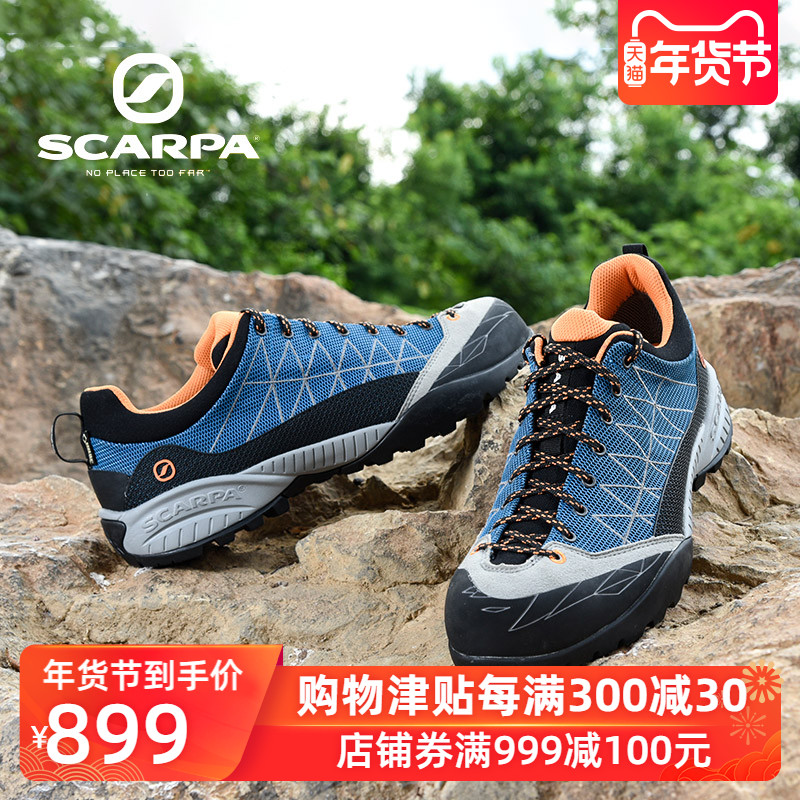 scarpa/思卡帕Zen禅轻量GTX防水透气户外徒步登山鞋男72534-200