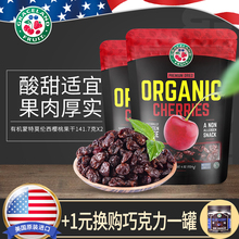 美国进口gracelandfruit有机樱桃车厘子果干休闲零食烘焙113.4g
