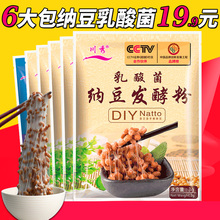 纳豆菌粉发酵剂家用酸奶粉乳酸益生菌自制正品 60小包川秀纳豆菌