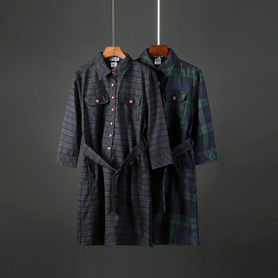 风衣女中长款2018秋季新款女士韩版修身polo