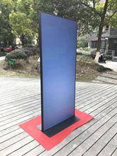 丽屏展架快展海报架立式门型展架铝合金KT板立牌广告架4S店宣传架