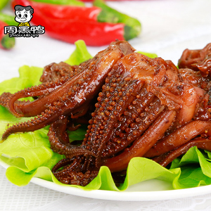 周黑鸭气调盒装卤鱿鱼260g 