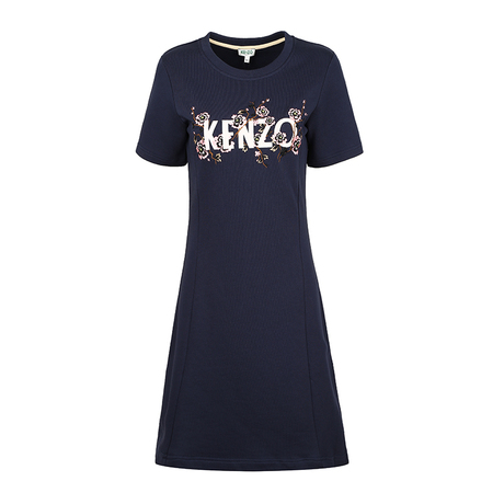 KENZO/高田贤三【18秋冬】女士短袖修身连身裙 F862RO813商品大图