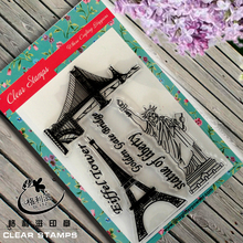 143 水晶印章 DIY相册卡片 透明印章图章硅胶印章 scrapbook