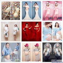 韩版 2018孕妇写真服装 时尚 影楼孕妇装 新款 孕妇拍照妈咪摄影服