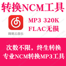 ncm转mp3 网易云ncm格式转换器音乐批量转mp3 ncm转flac定制工具